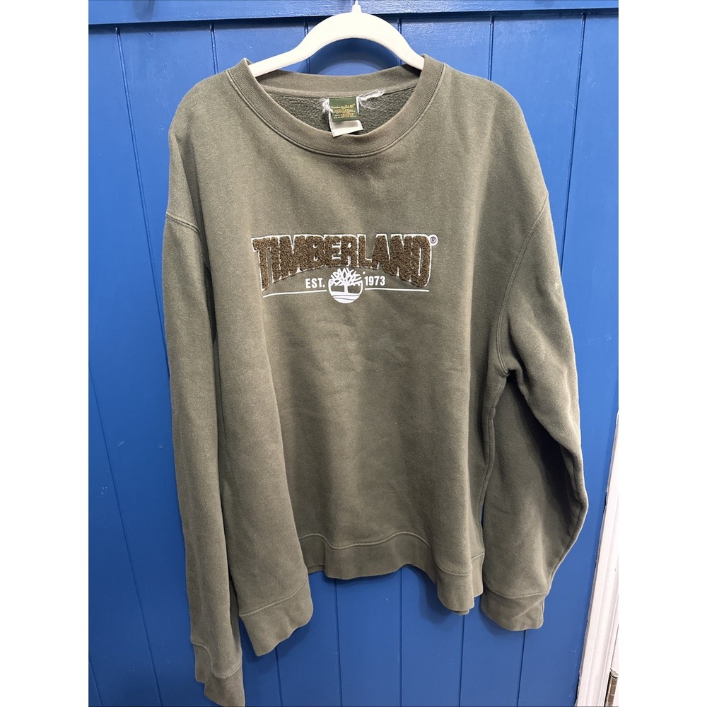 Vintage Timberland Sweatshirt Size XL Crewneck‎ Pullover Jumper 90s Sport Style